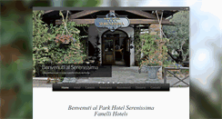 Desktop Screenshot of parkhotelserenissima.com
